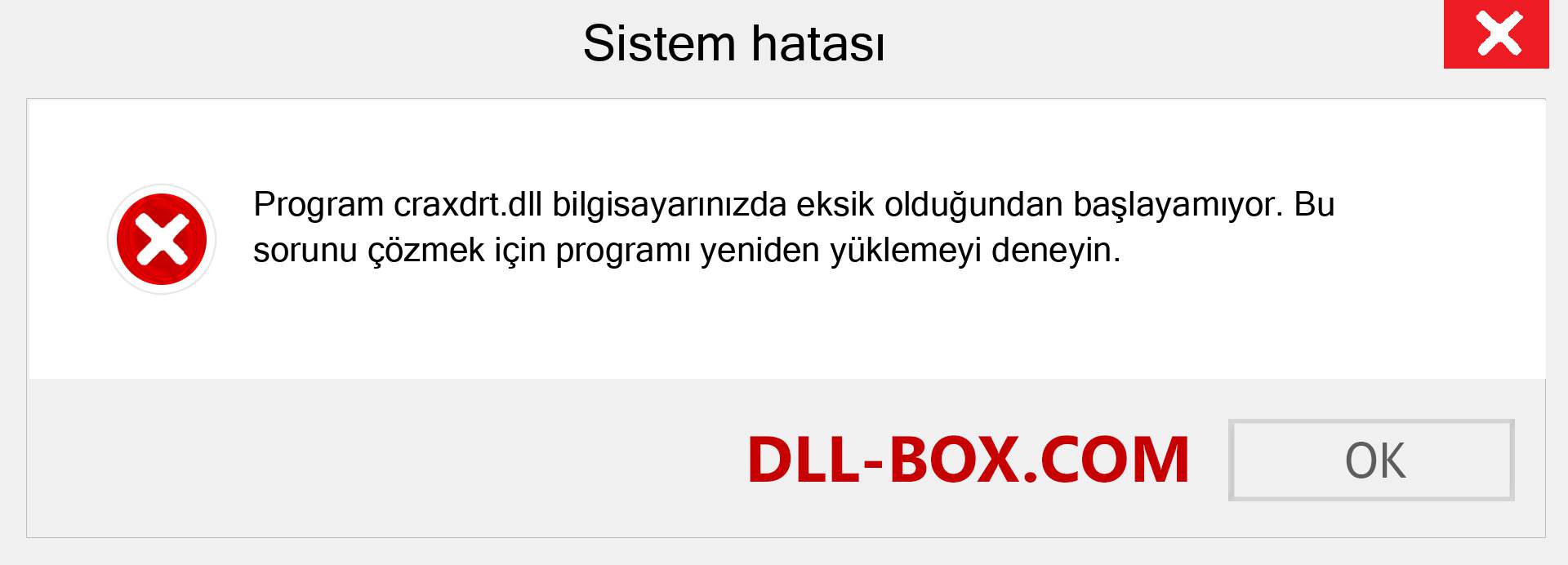 craxdrt.dll dosyası eksik mi? Windows 7, 8, 10 için İndirin - Windows'ta craxdrt dll Eksik Hatasını Düzeltin, fotoğraflar, resimler